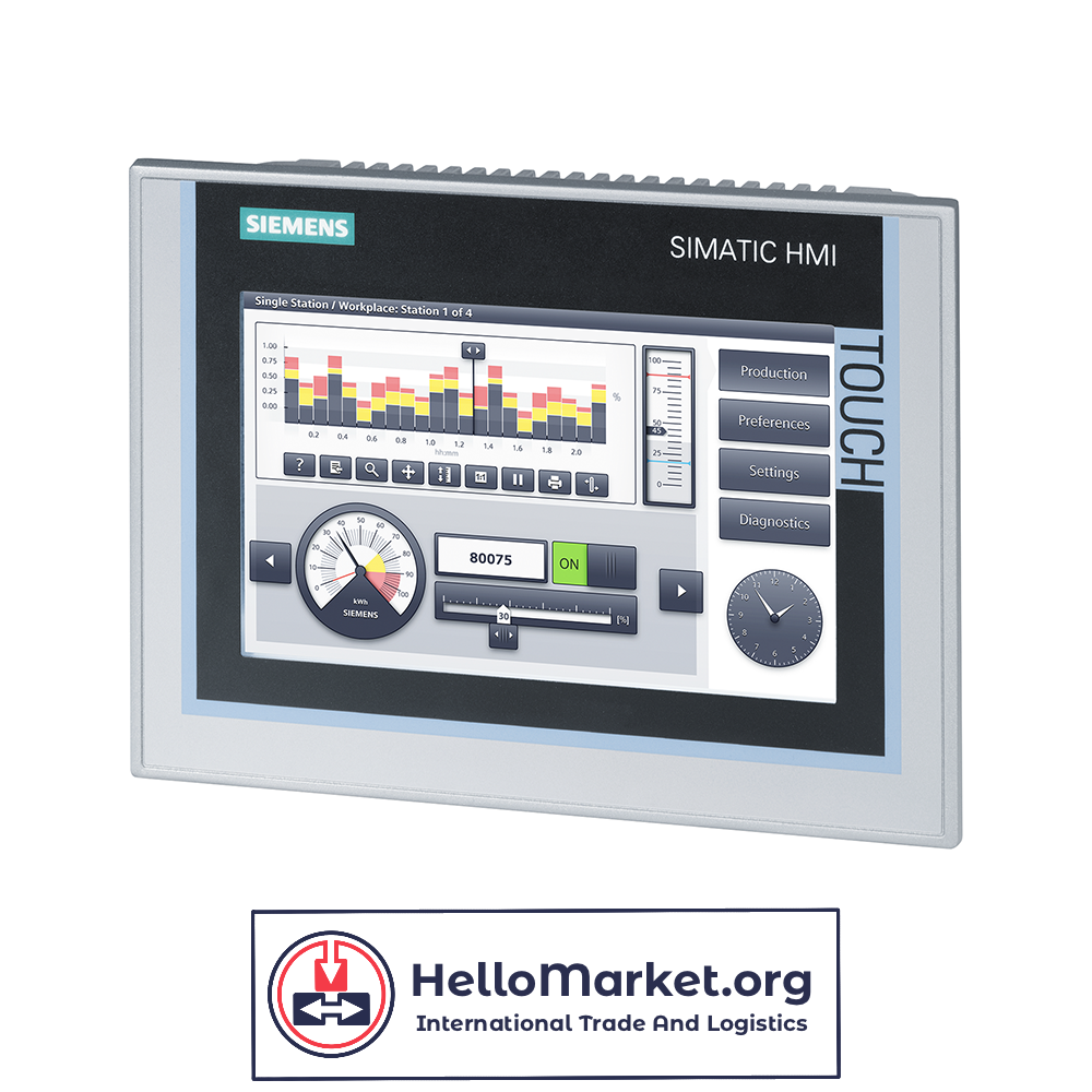 Панель оператора Siemens 6AV2124-0GC01-0AX0