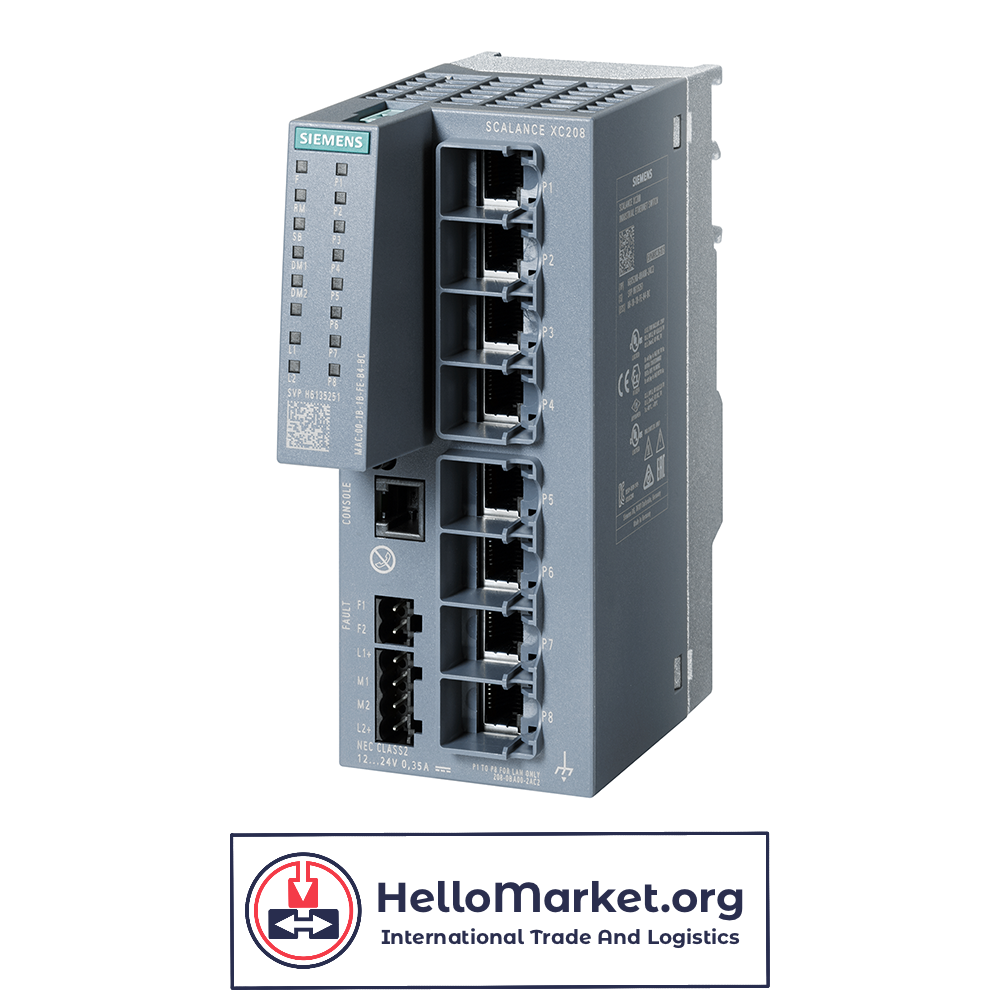 Управляемый коммутатор Siemens 6GK5208-0BA00-2AC2