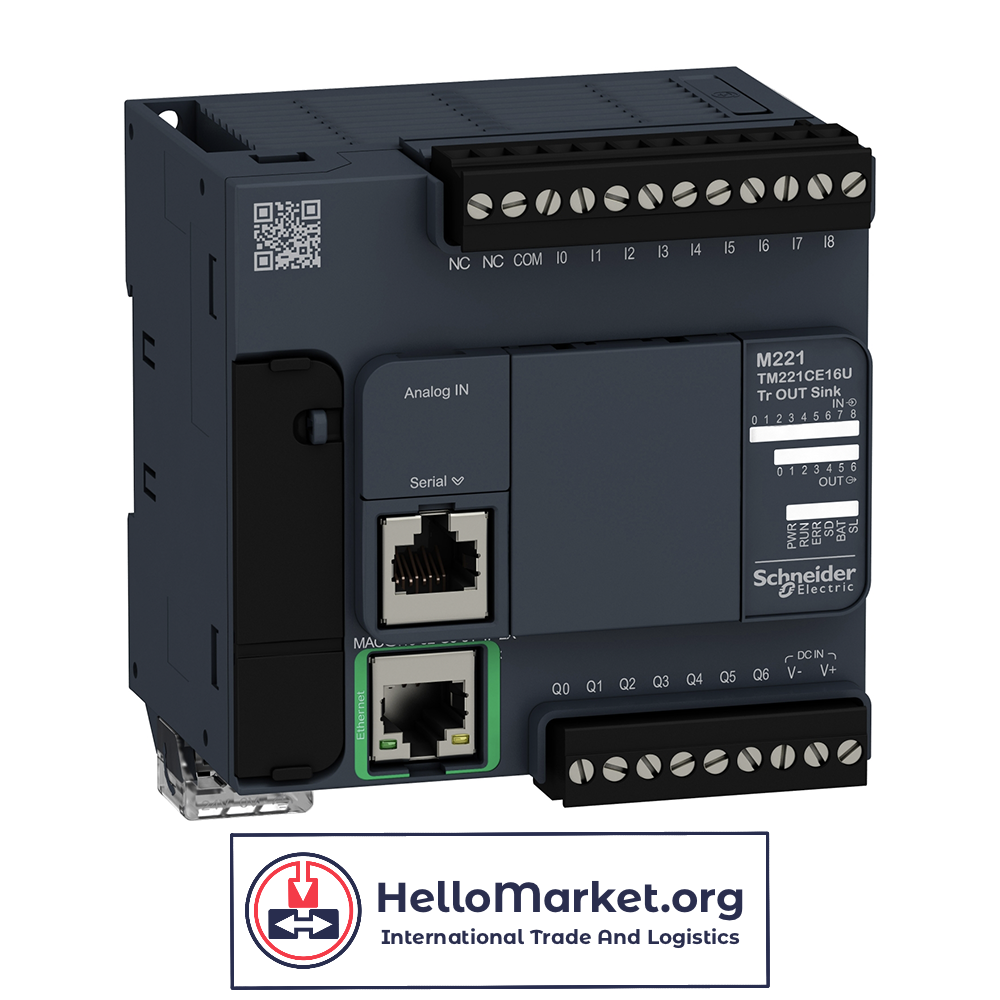 Компактный базовый блок Schneider TM221CE16U