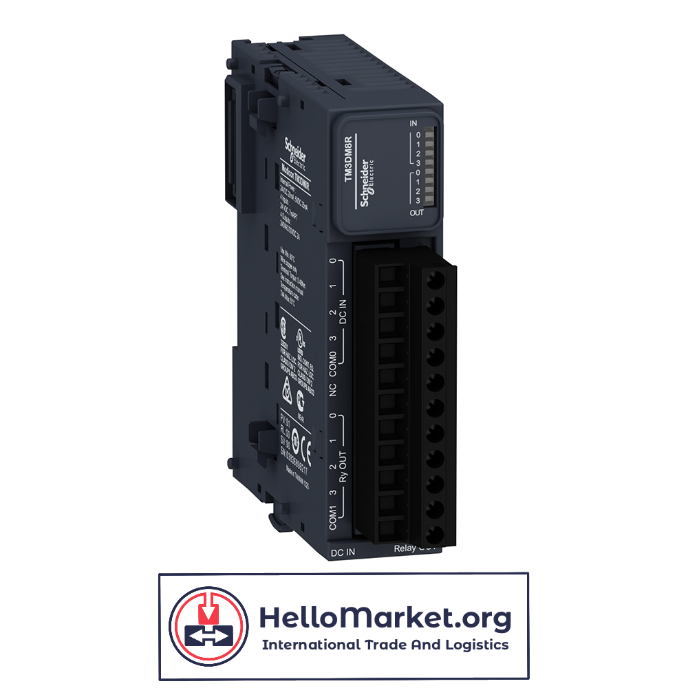 Дискретный модуль расширения Schneider TM3DM8R